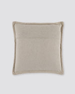 Plain back of the mosaic slub print cushion cover