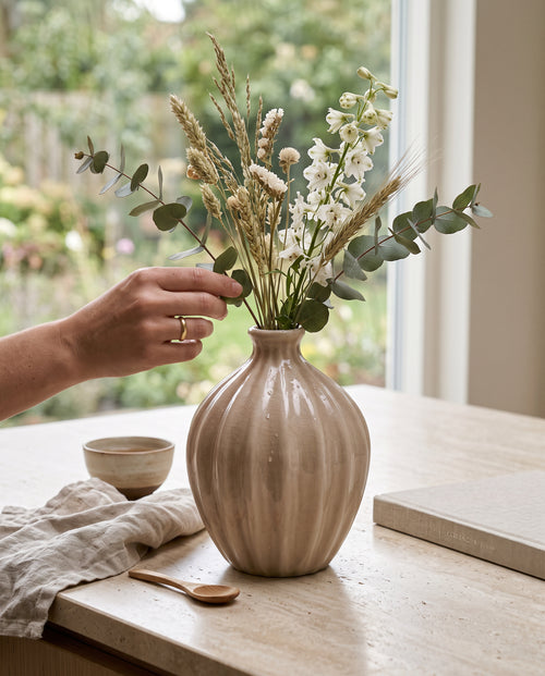 Glazed Ceramic Decorative Pot