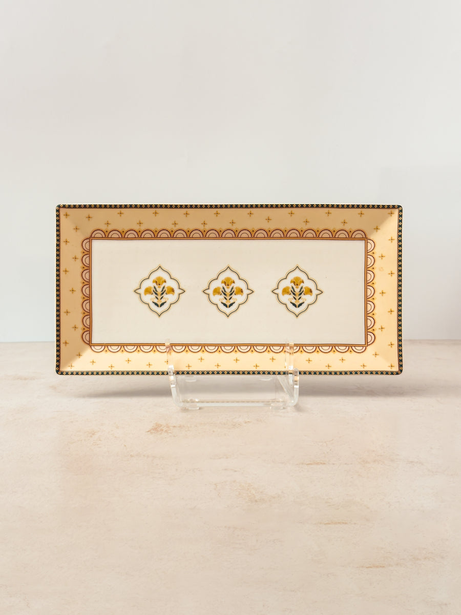 Mor Bagh Rectangular Platter - Dusk