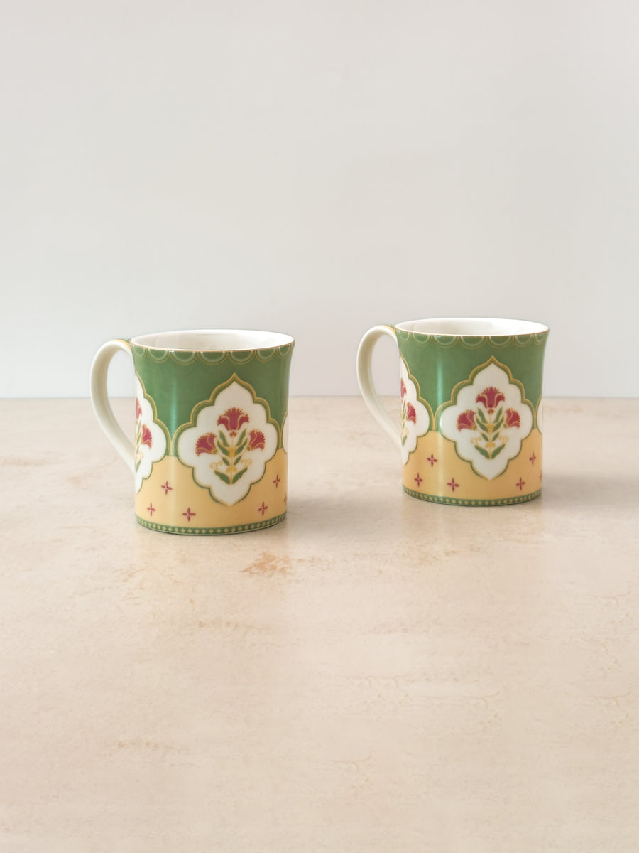 Mor Bagh Tea Mugs - Dawn (Set of 2)